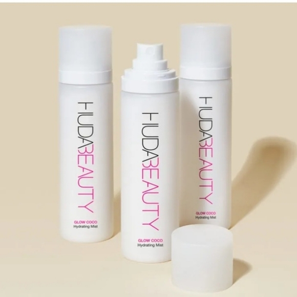 HUDA BEAUTY Glow Coco Hydrating Mist – Vegan, Dewy Finish, 100ml – NWT - Picture 5 of 9